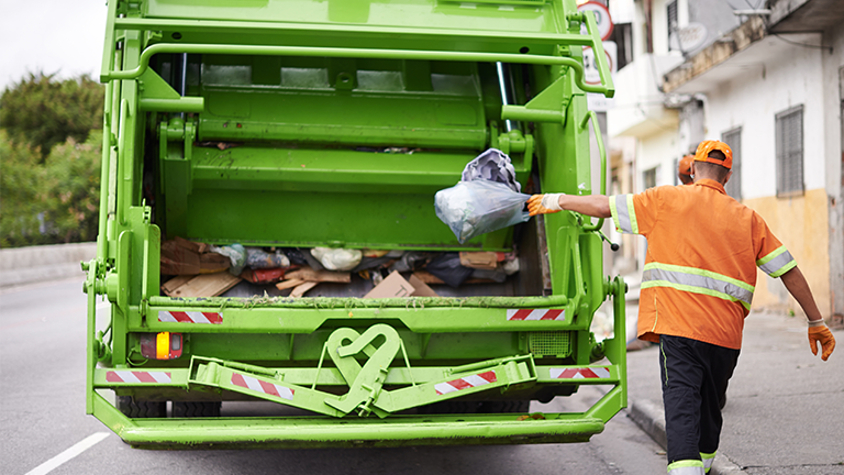 garbage truck